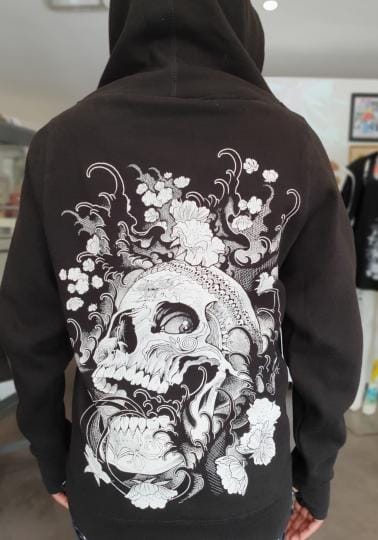 Sweat Hk col croisé