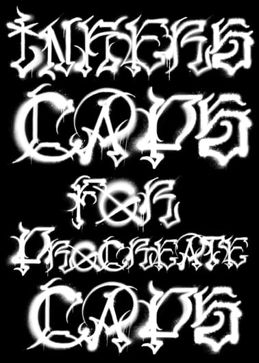 Inkers Caps Letters