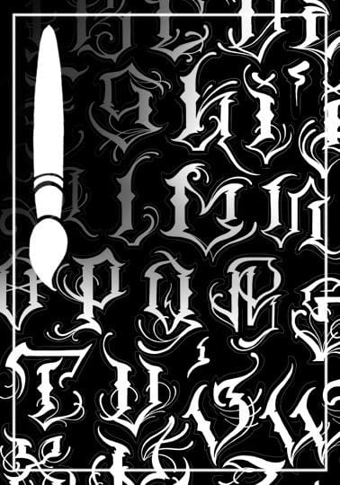 Brushes Pack Letters 07