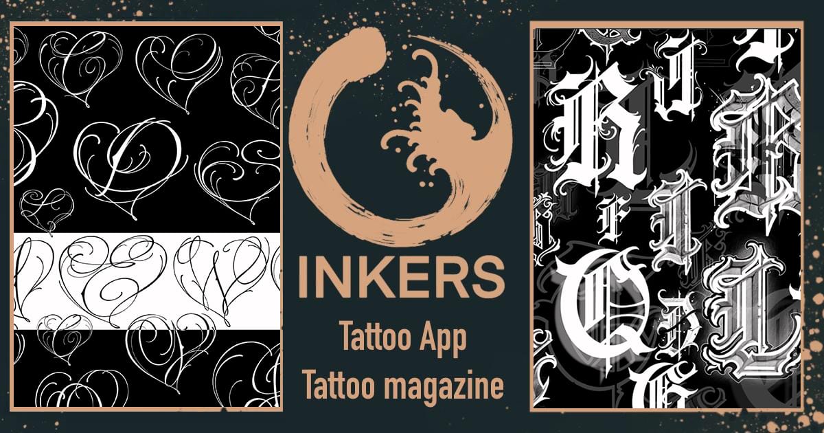 Tattoo Lettering and Fonts for Procreate (Script, Gothic, Graffiti)